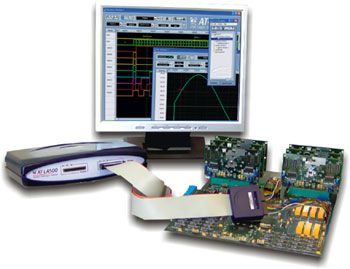 AT-LA500可用作單一儀器，其采樣率在36通道時達500MS/s，且存儲深度高達每通道4百萬采樣點。
使用AT-XSS可連接8個AT-LA500擴充通道數(shù)至288通道@ 500MS/s而不損失性能。
