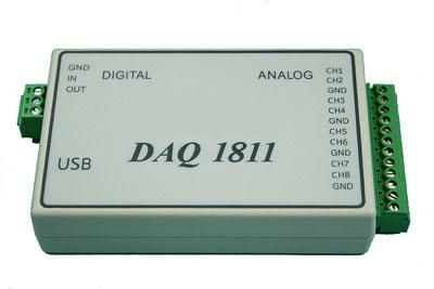 ·8路單端模擬輸入，4路差分模擬輸入
·4個(gè)軟件可選模擬電壓輸入范圍 -1.25V～+1.25V、-2.5V～+2.5V、-5V～+5V、-10V～+10V·模擬輸入阻抗 > 3MΩ·每通道24Bit A/D轉(zhuǎn)換、采樣率100HZ/每通道·1個(gè)數(shù)字輸入輸出通道
