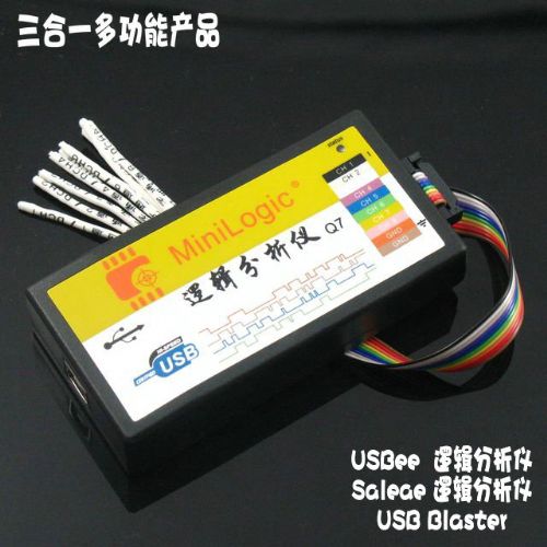 ·8 通道邏輯分析·寬范圍輸入電平，支持 1.8V - 5V 電平·高采樣速率，每通道都支持 24Mbps 高速采樣·存儲深度, 受限于實際物理內存, 一般為 10M - 50M
