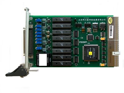 DA：4路  16位 每路帶16K字FIFO 點(diǎn)頻100KHz  量程為±5V、±10V、0~10V  任意波形發(fā)生卡