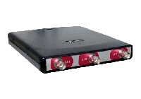 USB無源接口8~~16位可變分辨率,模擬帶寬:40MHz,最大100MSa/s實(shí)時(shí)采樣,存儲(chǔ)深度:128K,（可測(cè)失真度及頻率分量），可分析各種總線，中文軟件