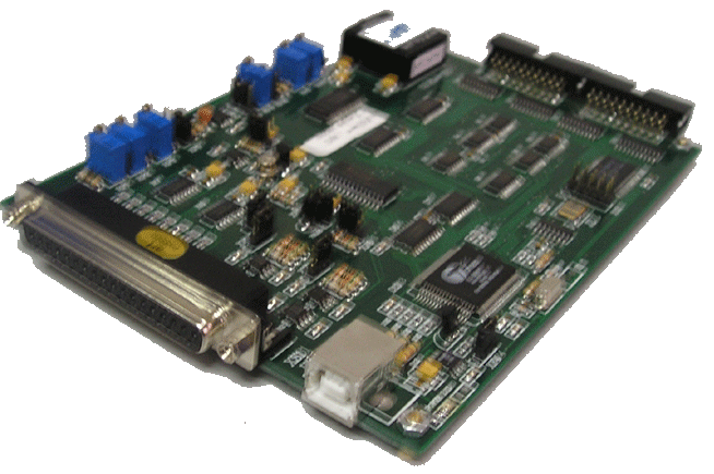 AD：單端16路/差分8路 100K 12位 8K字FIFO 量程為0~10V、±5V、±10V；DA：2路 12位；16路DI、16路DO 