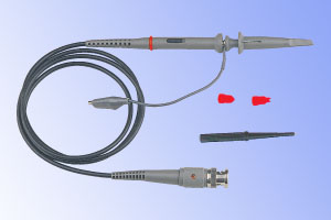 頻寬 20MHz 
衰減比 X1，X10 ±2% ,最大輸入電壓 300V(DC+ACp-p) 
阻抗 10MΩ 
長(zhǎng)度 1.3m 
質(zhì)量 60g 
