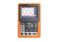 將20MHz帶寬，100MS/s 的實時采樣率，雙通道數(shù)字存儲一手掌握，并整合萬用表功能.