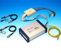 USB口:雙通道1GHz/s采樣數(shù)字示波器+八通道邏輯分析儀+頻譜分析儀+頻率計+時鐘振動分析儀,存儲深度:1024K~~2048K,二次開發(fā)

